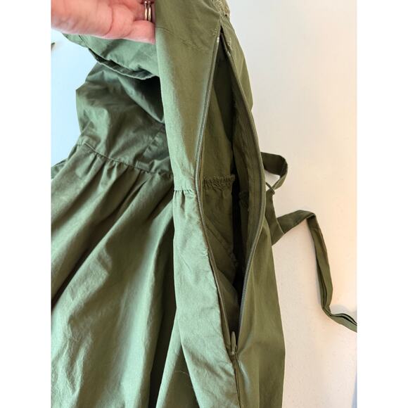 Who What Wear 100% Cotton Green Maxi Dress -‎ Size:XS - Picture 7 of 10